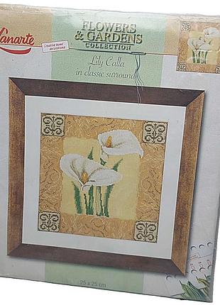 Б/у lanarte 34838 lily calla in classic surround / калла на класичному фоні