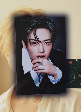 Офіційна картка lee know minho мінхо stray kids karma, лі ноу карма скз skz kpop кпоп