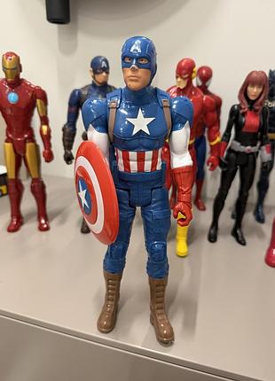 Капітан америка captain america hasbro marvel 30 см зі щитом
