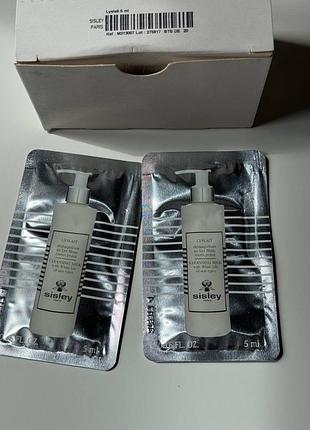 Молочко «лісле» для зняття макіяжу з білою лілією sisley lyslait cleansing milk with white lily
