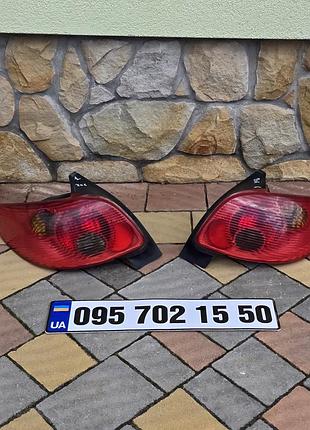 Задні ліхтарі стопи з платами peugeot 206 ,пежо 206