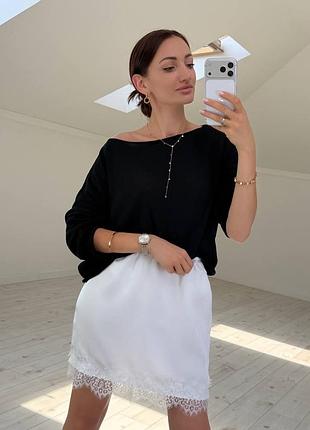Шовкова спідниця