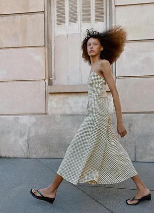 Сукня zara m l midi