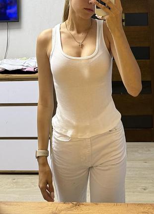Жіноча біла майка casual trend xs