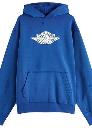 Худі air jordan rare fleece blue. оригінал!!! розмір м, l.