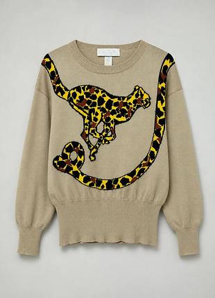 Винтажный свитер escada by margaretha ley 1980s sweater - m