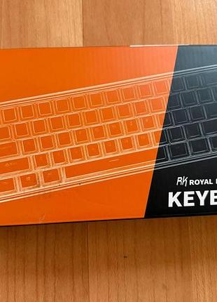 Механічна ігрова клавіатура rk royal kludge rk61 rgb white qwertz