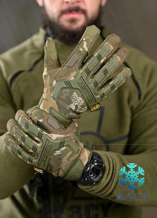 Рукавички m-pact winter mtk олива вт6901