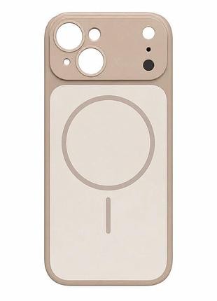 Чохол для смартфона silicone creative variation case mag cover apple iphone 13 3,gold of the desert