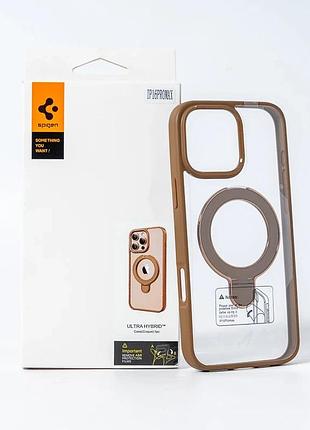 Чохол для смартфона spigen aaa magnetic ring for apple iphone 16 pro brown