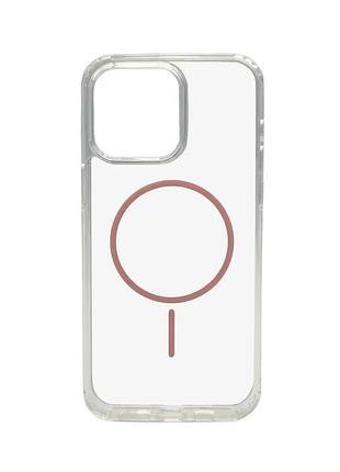 Чохол cosmic acrylic thin magnetic for apple iphone 12/12 pro pink
