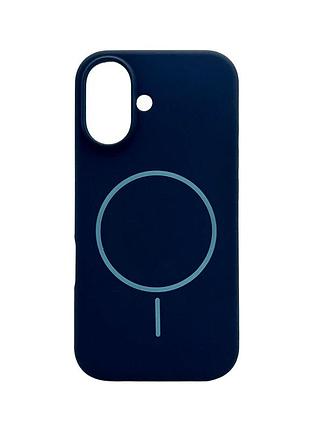 Чохол для смартфона cosmic silicone case magnetic for apple iphone 16 8,dark blue