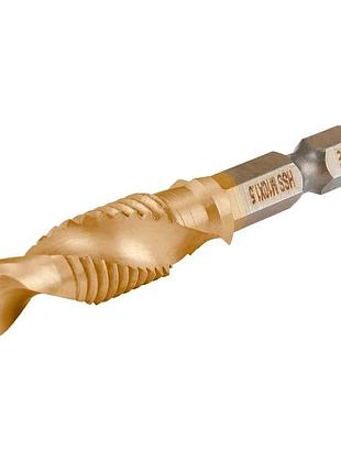 Свердло-мітчик granite hss m10х1.5 мм din338 11-10-150