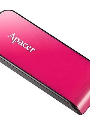 Флеш-накопичувач apacer usb 2.0 ah334 64gb pink