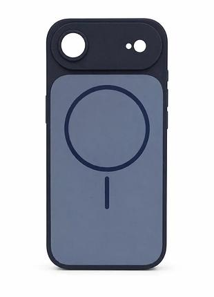 Чохол для смартфона silicone creative variation case mag cover apple iphone 17 air 2,dark blue