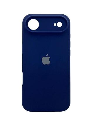 Чохол для смартфона silicone full case aa camera protect for apple iphone 17 air 39,navy blue