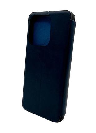 Чохол для смартфона leather premium for xiaomi redmi note 13 pro 4g blue