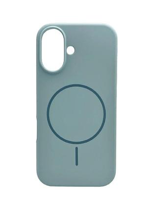 Чохол для смартфона cosmic silicone case magnetic for apple iphone 16 45,sky blue