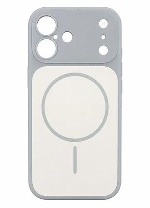 Чохол для смартфона silicone creative variation case mag cover apple iphone 16 5,lavender grey