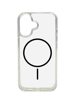 Чохол cosmic acrylic thin magnetic for apple iphone 16 black