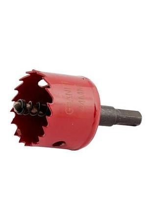 Свердло корончате granite bi-metal hss m42 44 мм 6-09-044