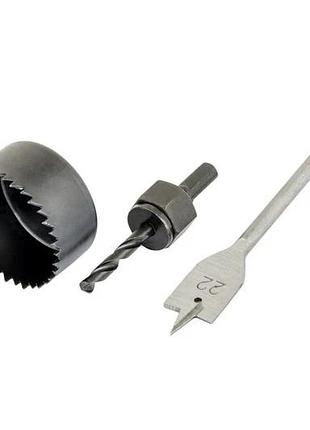 Набір для встановлення замків mastertool 3 ел 12-2567