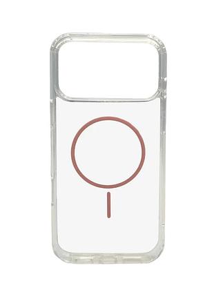 Чохол cosmic acrylic thin magnetic for apple iphone 17 pro pink