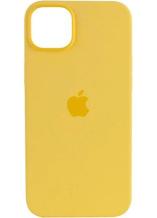 Чохол для смартфона silicone full case aaa magsafe ic for iphone 14 sunglow