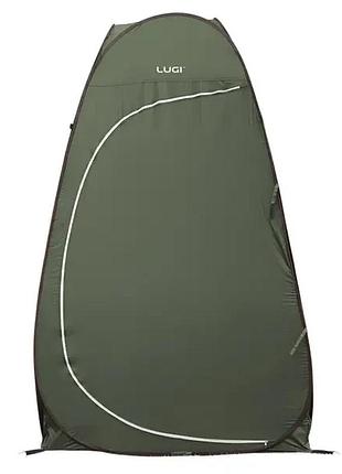 Намет душ-туалет для кемпінгу автомат 120×120×190 (см) тент для душу та туалету туристичний lu-015dgr хакі