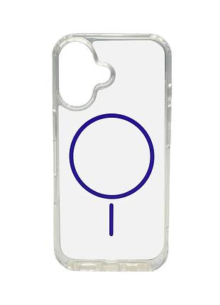 Чохол cosmic acrylic thin magnetic for apple iphone 16 purple