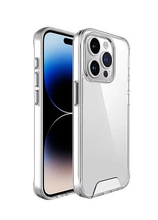 Чохол накладка space collection для iphone 13- прозорий