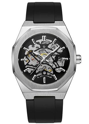 Наручний годинник forsining 8289 silver-black