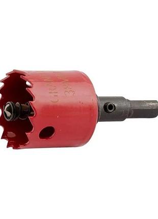 Свердло корончате granite bi-metal hss m42 38 мм 6-09-038