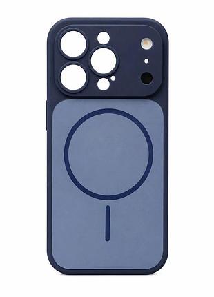Чохол для смартфона silicone creative variation case mag cover apple iphone 15 pro max 2,dark blue