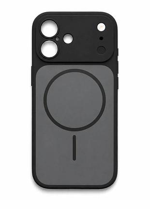 Чохол для смартфона silicone creative variation case mag cover apple iphone 16 1,black