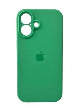 Чохол для смартфона silicone full case aa camera protect for apple iphone 16 30,spearmint