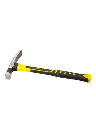 Молоток муляра mastertool 510 г hrc 50 рукоятка фібергласова 380 мм 02-0121