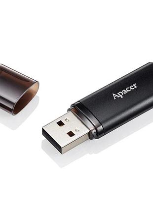 Флеш-накопичувач apacer usb 3.2 gen 1 ah25b 64gb black
