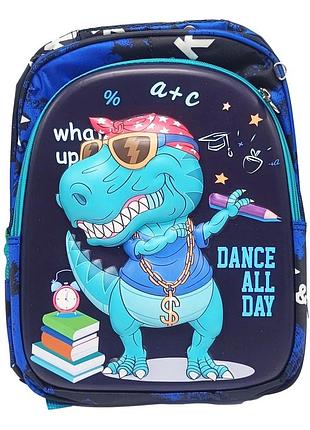 Рюкзак дитячий "dance all day" t2627(turquoise) застібка-блискавка, 2 відділення