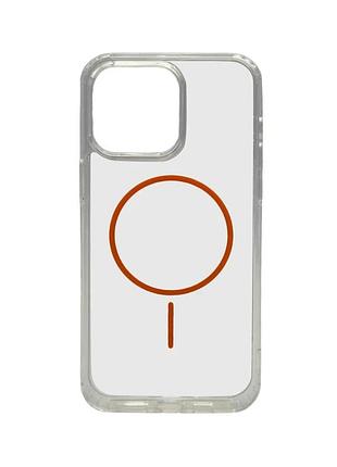 Чохол cosmic acrylic thin magnetic for apple iphone 12 pro max orange