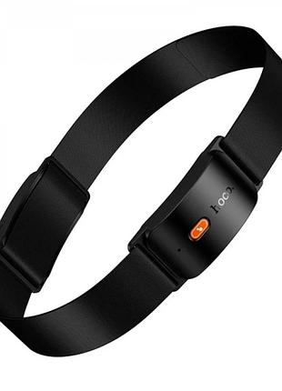 Cпортивна пов'язка на голову з bluetooth гарнітурою hoco ea10 energica black