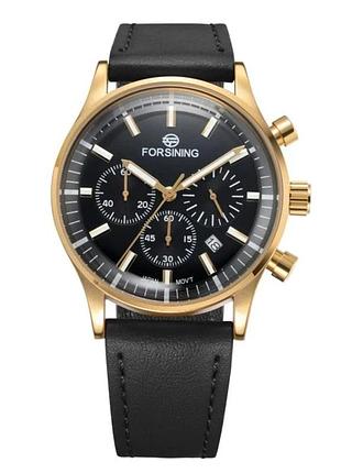 Наручний годинник forsining 831 black-gold