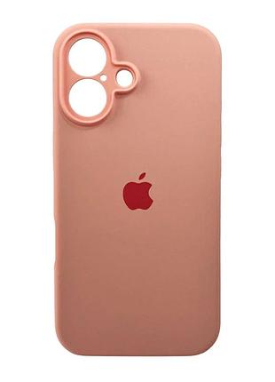 Чохол для смартфона silicone full case aa camera protect for apple iphone 16 37,grapefruit