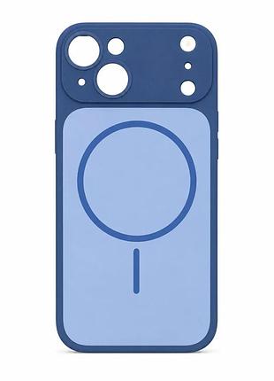 Чохол для смартфона silicone creative variation case mag cover apple iphone 13 2,dark blue