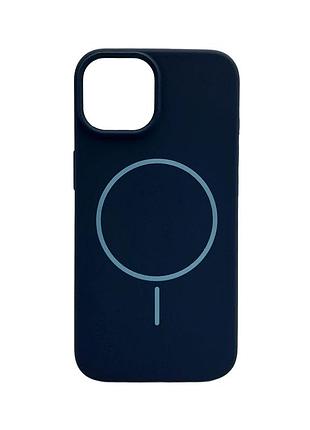 Чохол для смартфона cosmic silicone case magnetic for apple iphone 14 8,dark blue