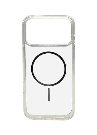 Чохол cosmic acrylic thin magnetic for apple iphone 17 pro grey