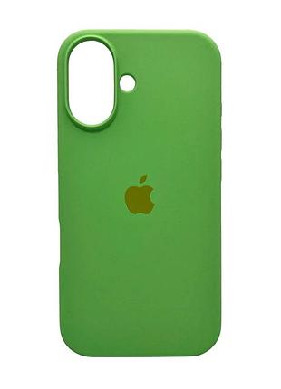 Чохол для смартфона silicone full case aa open cam for apple iphone 16 1,mint
