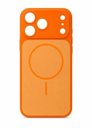 Чохол для смартфона silicone creative variation case mag cover apple iphone 17 pro max 4,orange