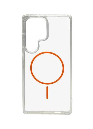 Чохол cosmic acrylic thin magnetic for samsung galaxy s25 ultra orange
