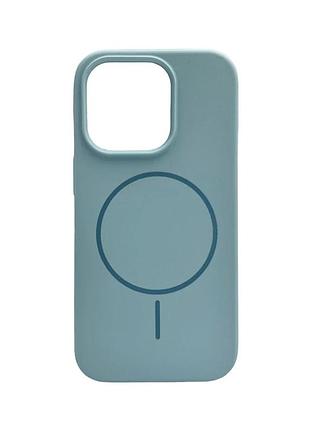 Чохол для смартфона cosmic silicone case magnetic for apple iphone 15 pro 45,sky blue